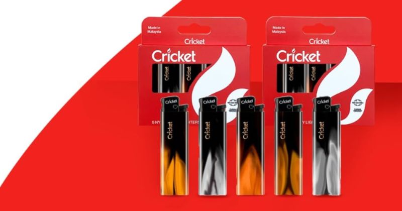 Các dòng sản phẩm bật lửa Cricket được ưa chuộng