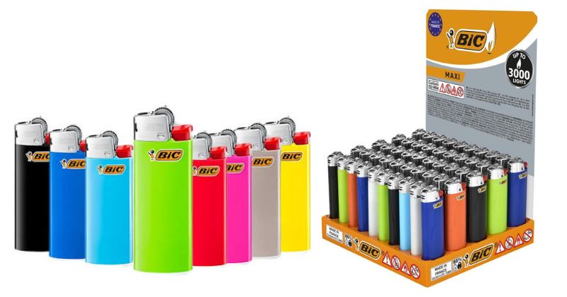 Các loại bật lửa BIC phổ biến