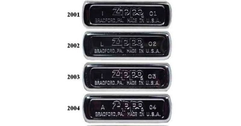 Mộc đáy Zippo giai đoạn 1988 – 1992
