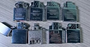 đặc thù các loại ruột Zippo phổ biến