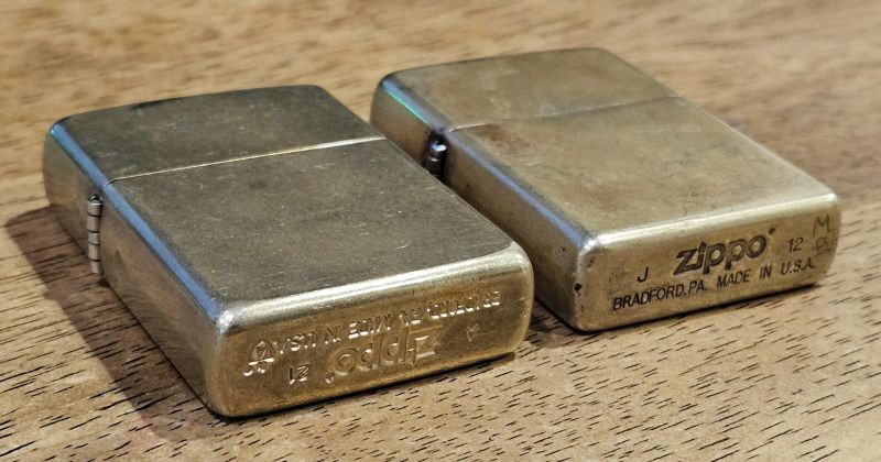 phân biệt Zippo Armor chính hãng và Zippo phổ thông