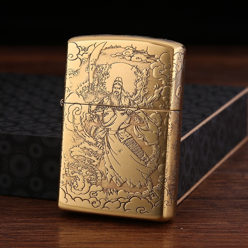 Bật lửa Chief chạm khắc 3D